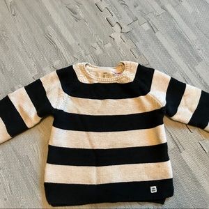 Zara knit striped sweater